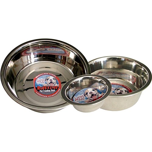 Loving Pets Standard Stainless Steel Dog Bowl, 1-Quart