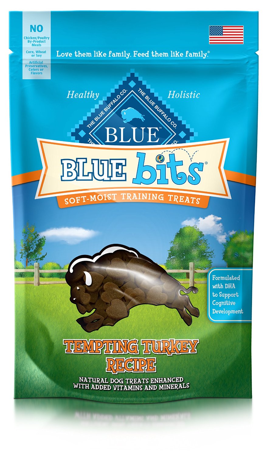 Blue Buffalo Tempting Turkey Dog Treats 6 oz.