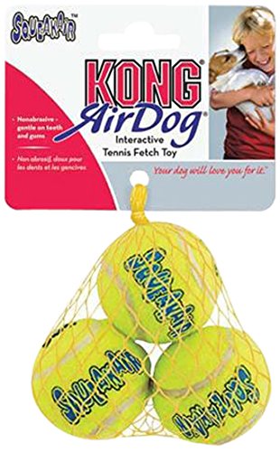 KONG Squeaker Tennis Balls Dog Toy, X-Small (3 pack)