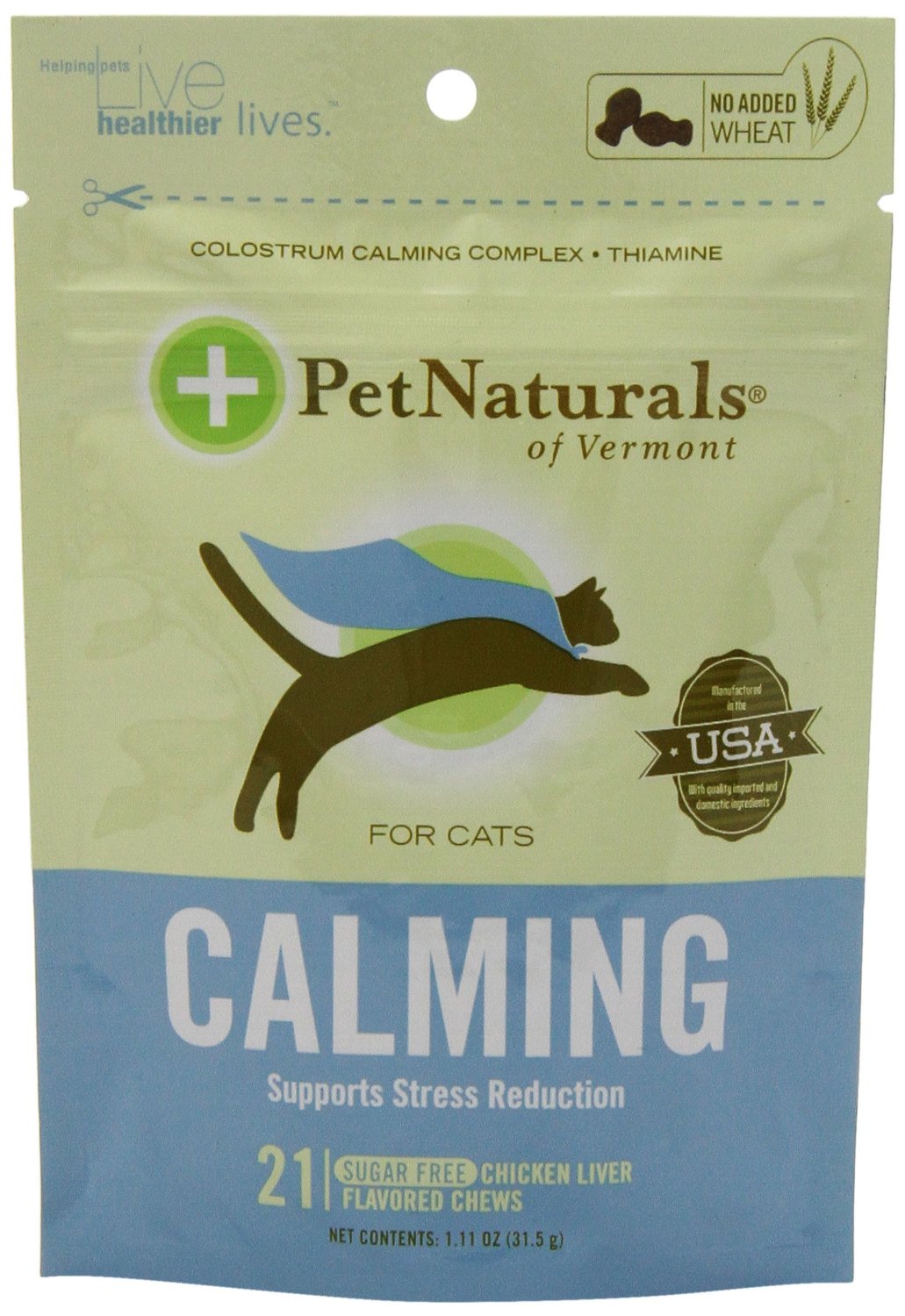 Pet Naturals Calming for Cats, 1.11oz. (21 count)