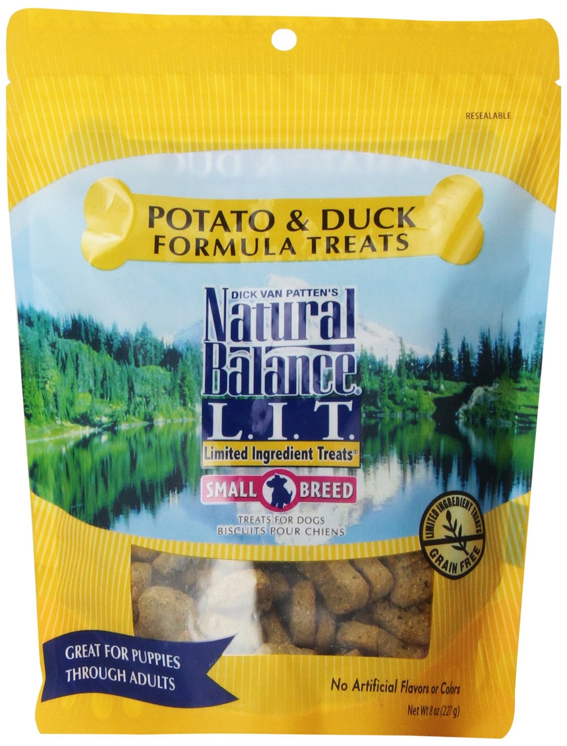 Natural Balance, Potato and Duck Formula Dog Treats, 8 oz.