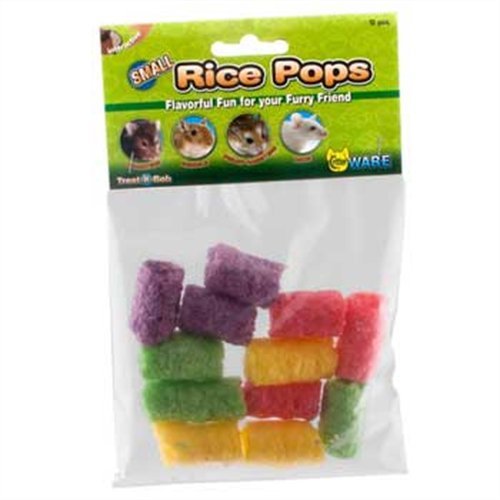 Ware Rice Pops Small Pet Fun Chew Treat, Small (0.6oz)