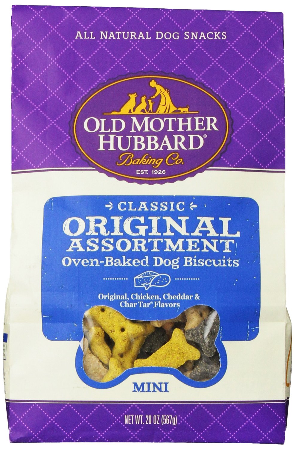 Old Mother Hubbard Crunchy Classic Natural Dog Treats, 20 oz.