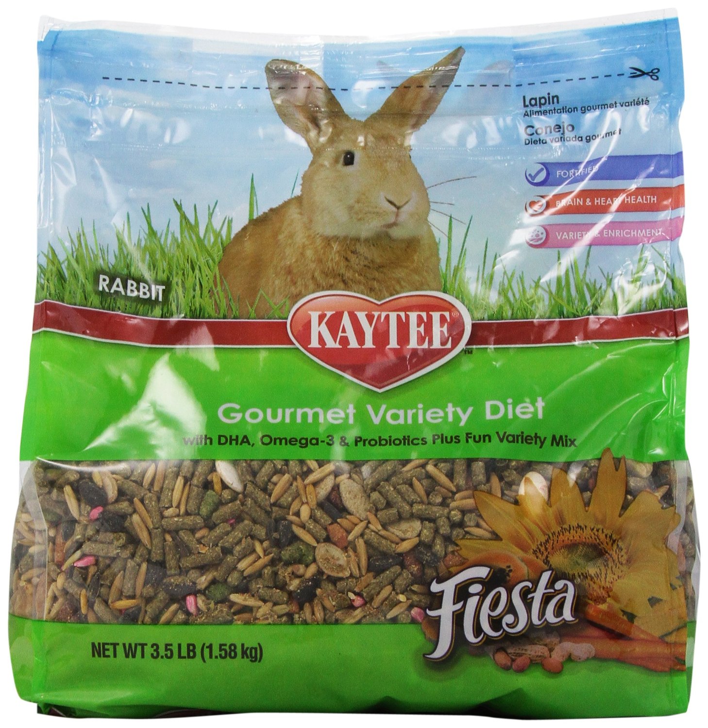 Kaytee Fiesta for Rabbits, 3.5 lbs.