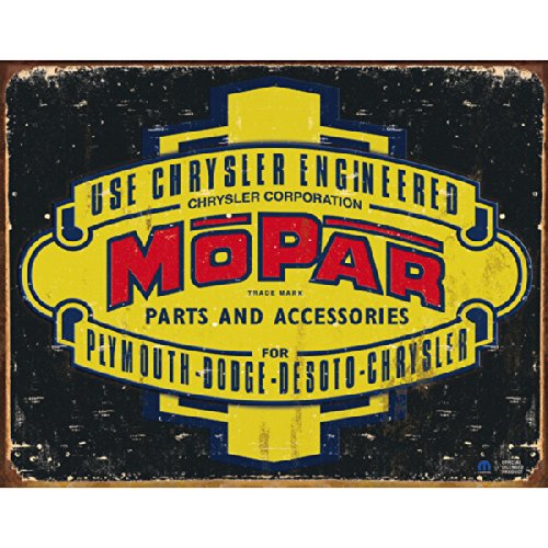 Mopar Logo '37-'47 Sign