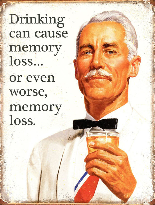 Memory Loss Sign