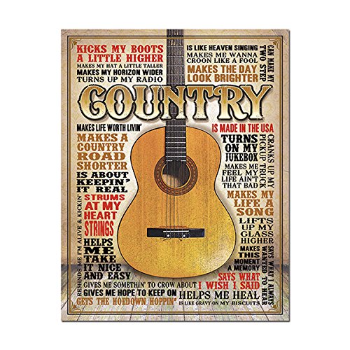 Country - Made in America Sign