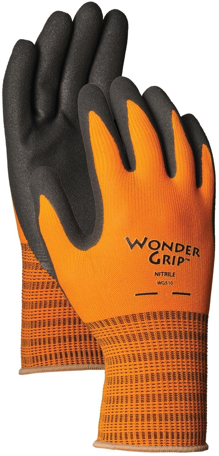 Wonder Grip Sienna Nitrile Palm Gloves, Large