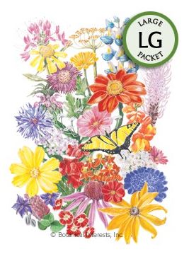 Flower Mix Bring Home the Butterflies Seeds (LG)