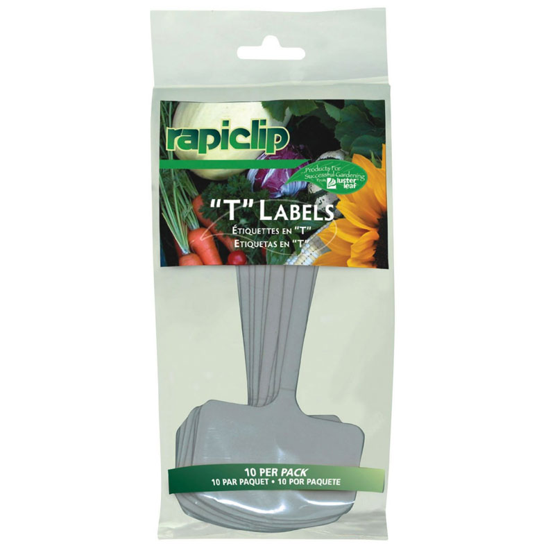 Luster Leaf Rapiclip Large Plastic T Label, 8 in. (Pack of 10)