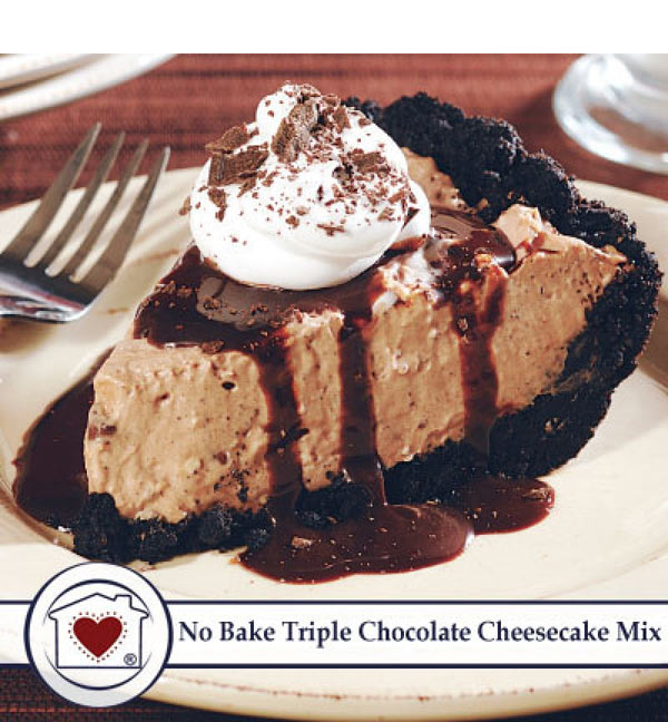 No-Bake Triple Chocolate Cheesecake Mix