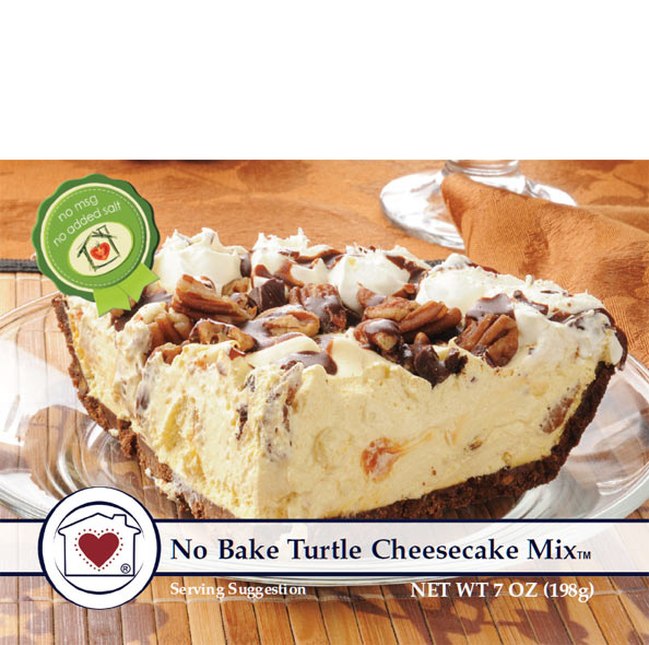 No-Bake Turtle Cheesecake Mix