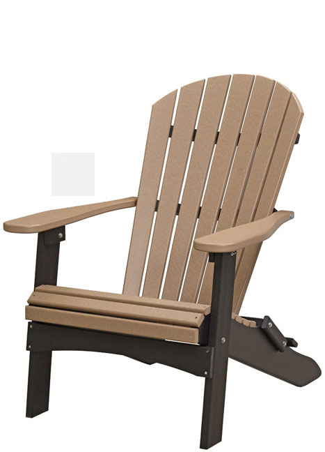 Adirondack Folding Chair, White