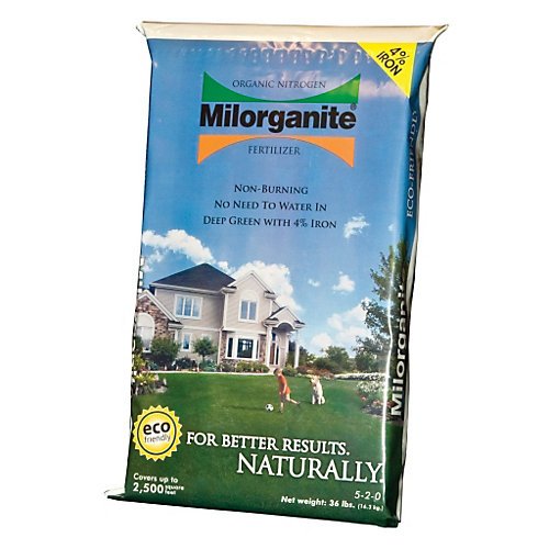 Milorganite Organic Nitrogen Fertilizer, 36 LB