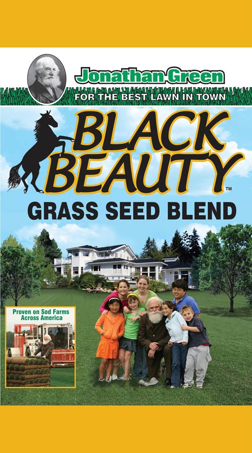 Black Beauty Grass Seed, 1500 Sq. Ft.