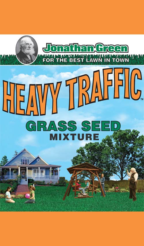 Heavy Traffic Mixture Grass Seed, 1200 Sq. Ft.