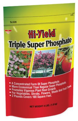 Hi-Yield Triple Super Phosphate is a concentrated form of super phosphates