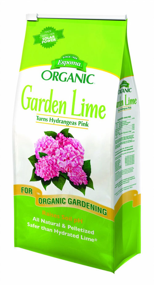 Espoma? Organic? Garden Lime adjusts the pH of excessively acid soils. It