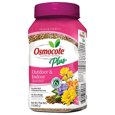Osmocote Smart-Release Plus Indoor & Outdoor Plant Food is fortified with 11
