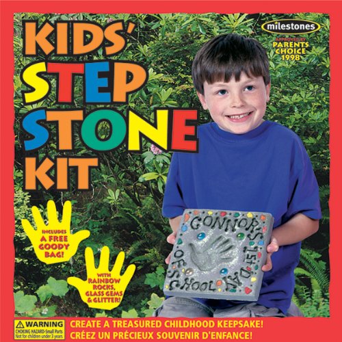 StoneCraft 8 Inch Kids Stepping Stone Kit