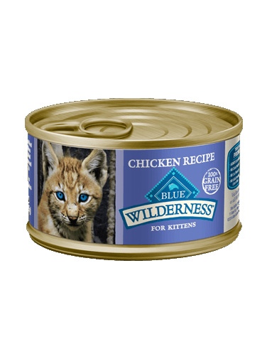Blue Buffalo, Wilderness Chicken Recipe, Canned Cat Food, 3 oz