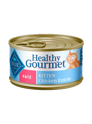Blue Buffalo, Healthy Gourmet Pate Chicken Entr?e for Kittens, Canned Cat