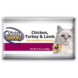 Chicken, Turkey & Lamb - Cat & Kitten Food