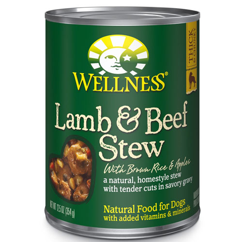 Lamb & Beef Stew Natural Dog Food - Canned