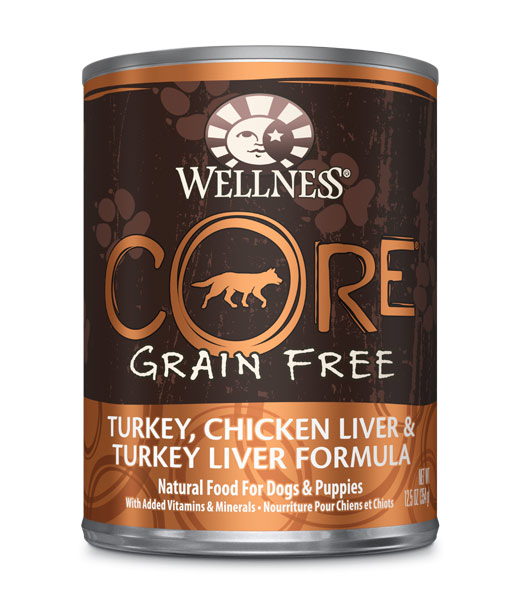 CORE Grain-Free Dog Food - Turkey, Chicken Liver & Turkey Liver