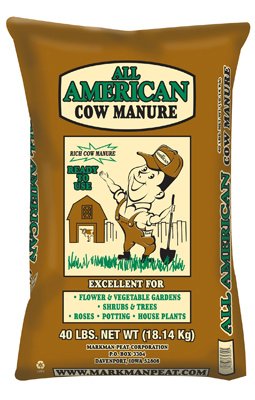 Markman Peat 40-Lb. Composted Cow Manure