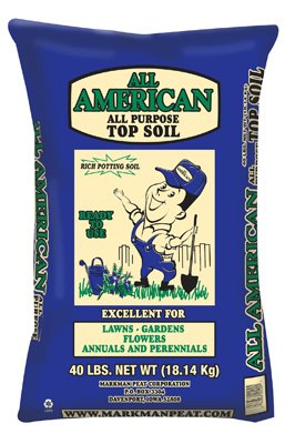 Markman Peat Topsoil, 40-Lbs