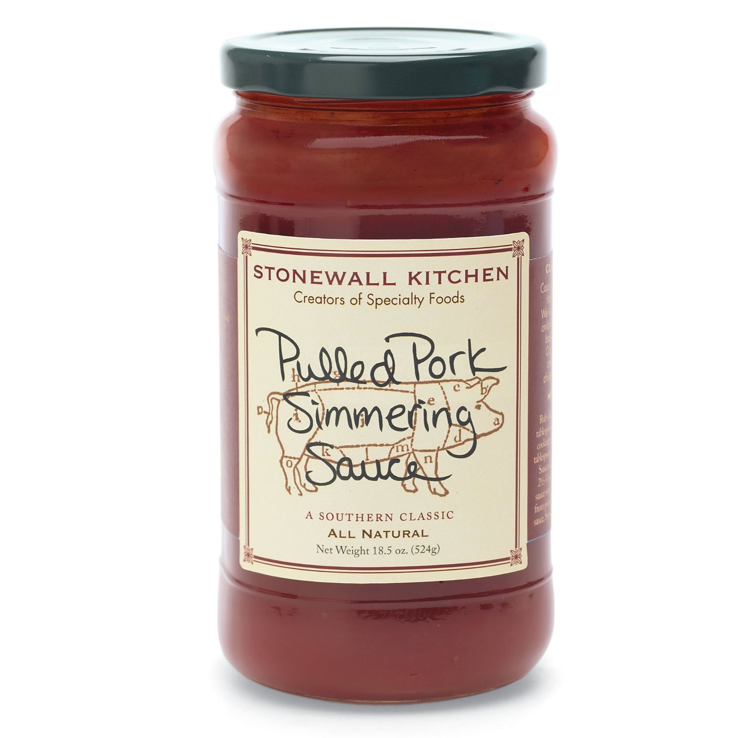 Stonewall Kitchen Simmering Sauce, Pulled Pork, 21 oz.