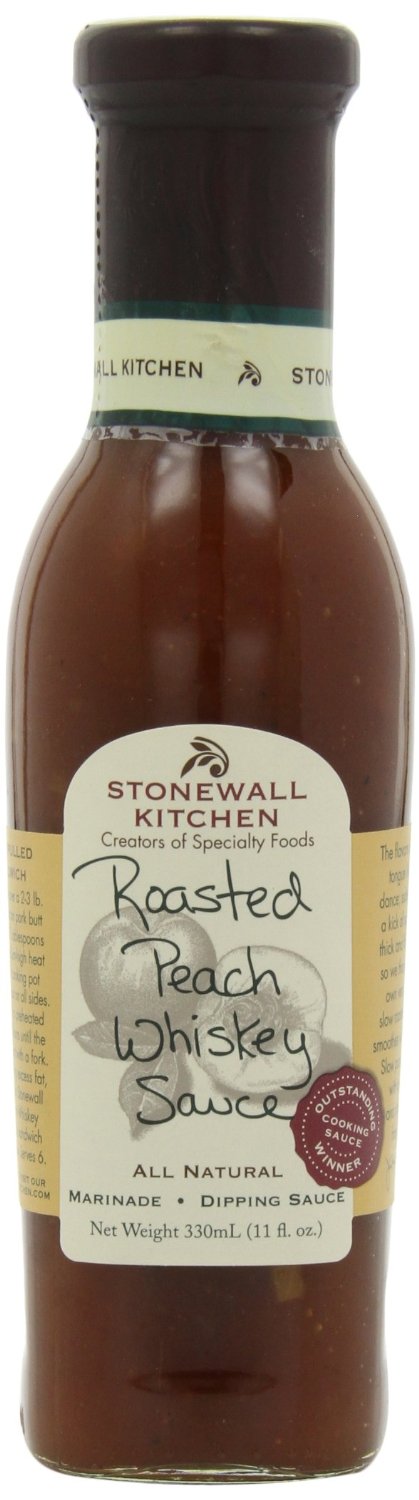 Stonewall Kitchen Sauce, Roasted Peach Whiskey, 11 oz.