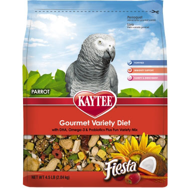 Kaytee Fiesta Parrot Food, 4.5 LB