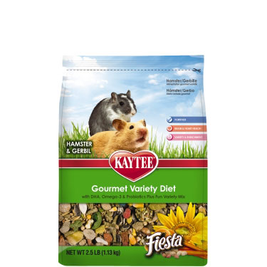 Kaytee Fiesta Hamster & Gerbil Food, 2.5 LB