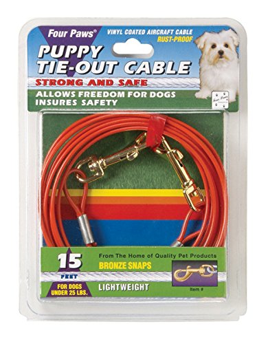 15' Puppy Tie Out Cable
