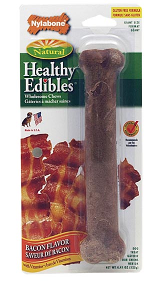 Nylabone Healthy Edibles<br>Bacon Flavor - Souper Size