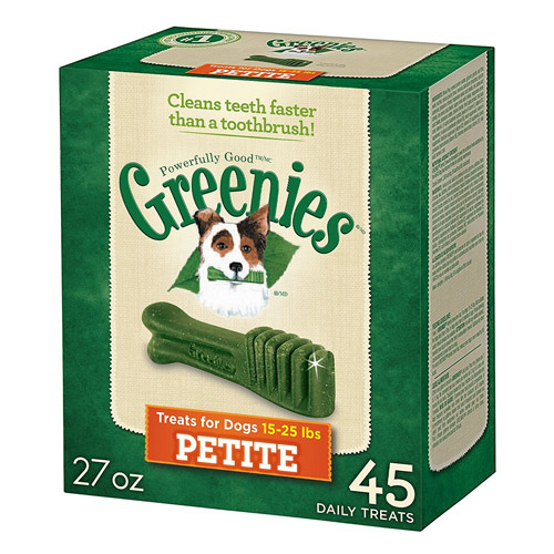 Greenies Original Dental Chews<br>Petite Size, 27 oz.