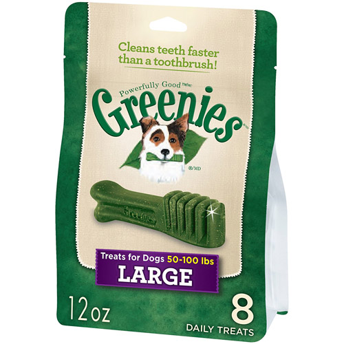 Greenies Original Dental Chews<br>Large Size, 12 oz.