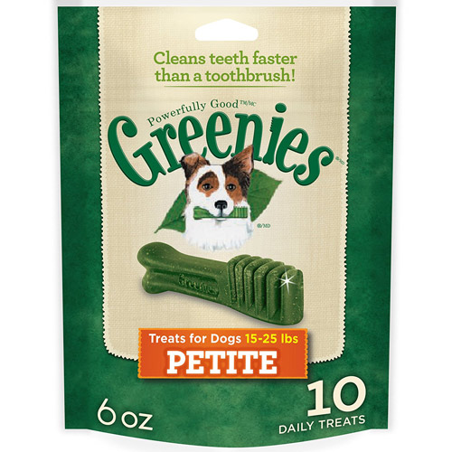 Greenies Original Dental Chews<br>Petite Size, 6 oz.