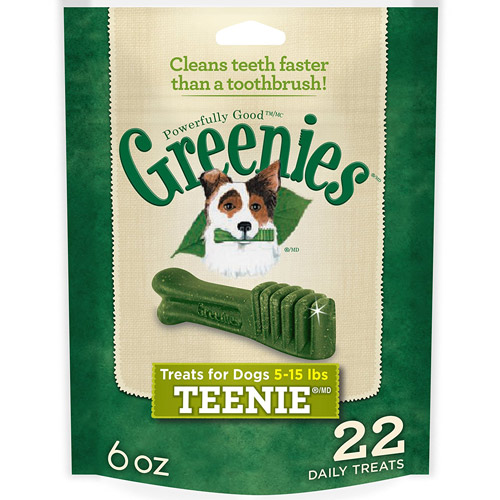 Greenies Original Dental Chews<br>Teenie Size, 6 oz.
