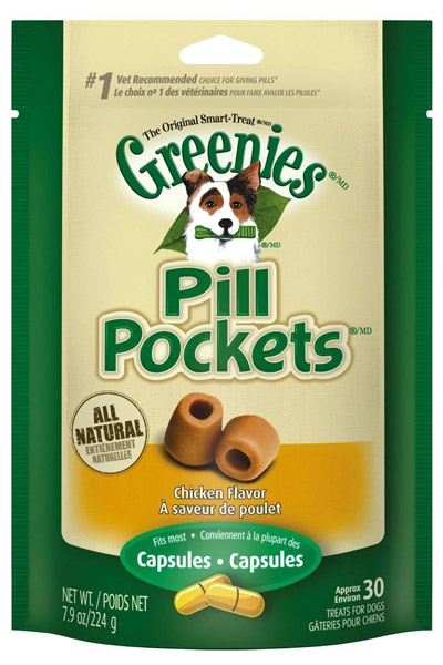 Greenies Pill Pocket Capsules<br>Chicken, 7.9 oz.