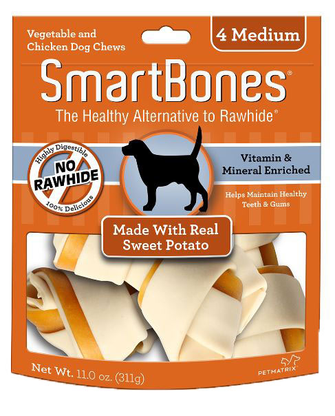 SmartBones Sweet Potato <br>Medium 4 Pack