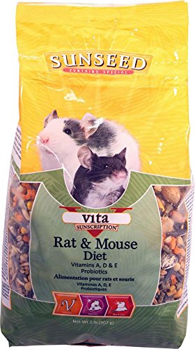 Sunseed Vita Rat & Mouse Diet, 2 Lb.