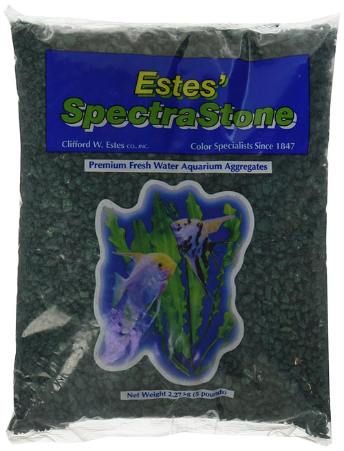SpectraStone Aquarium Gravel, Special Green, 5 lb.