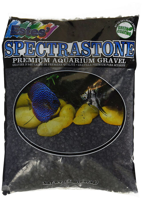 SpectraStone Aquarium Gravel, Special Black, 5 lb.