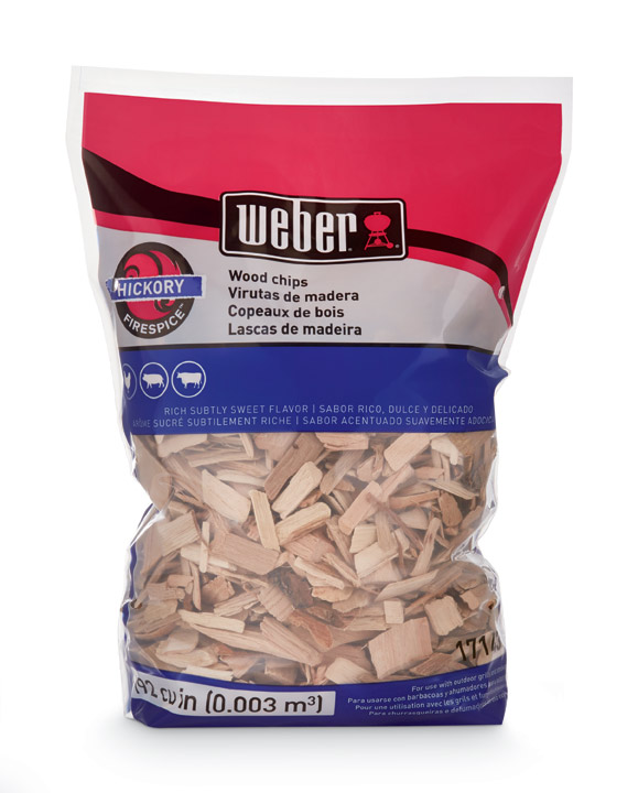 Weber Hickory Wood Chips, 2 LB