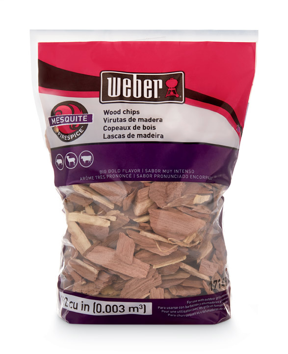 Weber Mesquite Wood Chips, 2 LB