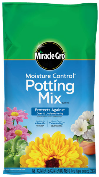 Miracle-Gro Moisture Control Potting Mix, 2 Cu.Ft.