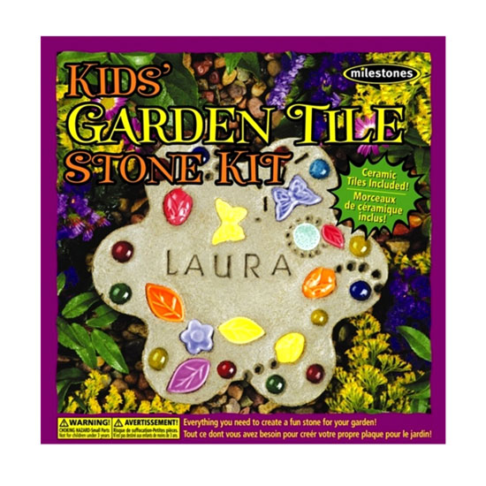 Stepping Stones Kids Garden Tile Kit